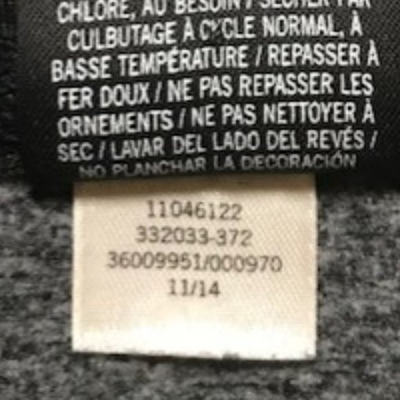 PINK Victoria's Secret Heather Gray & Black 1/4 Zip Pullover - Picture 9 of 12